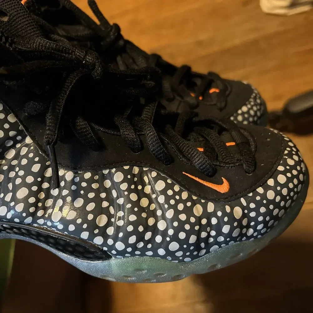 Nike Air Foamposite One Prm Safari Men Size 8.5/Women 10 w/ OG BOX premium.rare